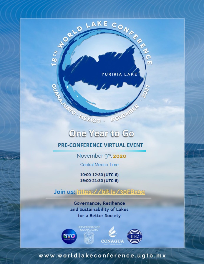 18th World Lake Conference One Year to Go Pre-conference Virtual Event